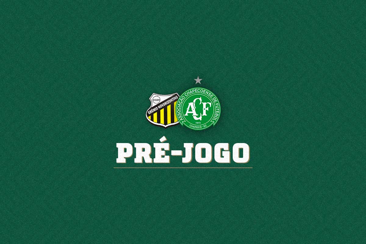 Pré-jogo: Grêmio Novorizontino vs Chapecoense, Campeonato Brasileiro da  Série B